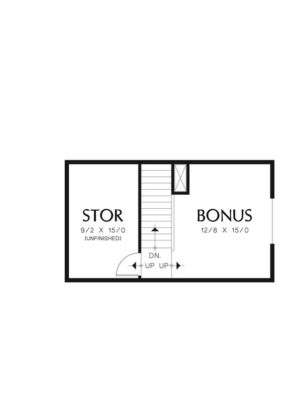 Architectural House Design - Craftsman Floor Plan - Other Floor Plan #48-556