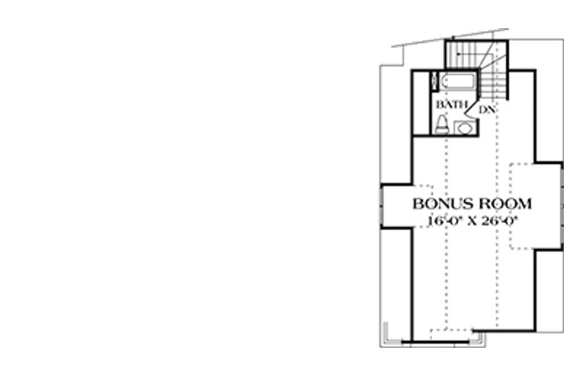 House Plan Design - Optional Bonus Level