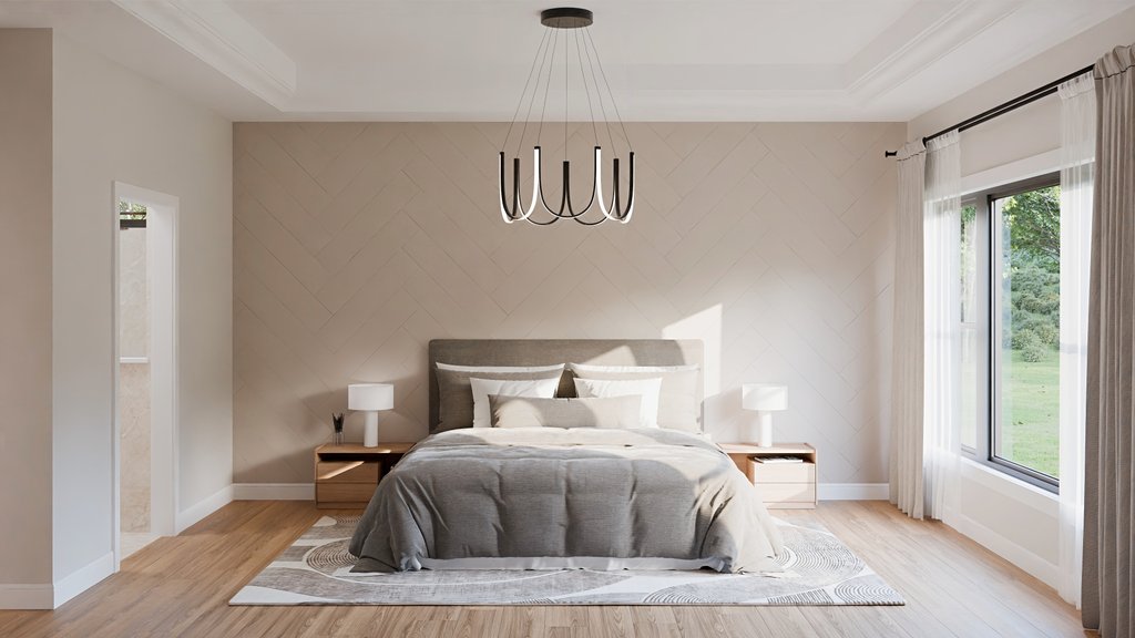 Interior - Bedroom for Country House Plan #1089-65 - 3 bed, 2.5 bath