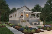 Cottage Style House Plan - 2 Beds 2 Baths 891 Sq/Ft Plan #497-23 