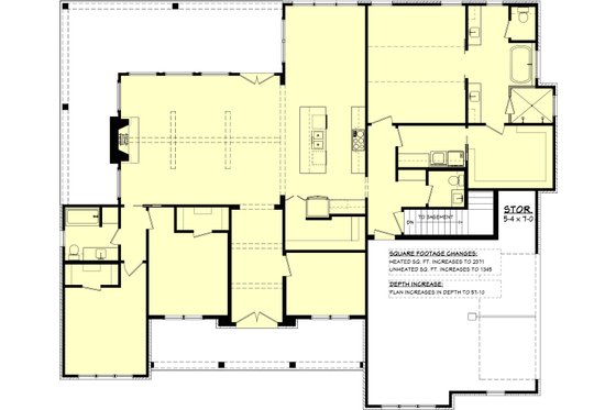 Floor Plan - Other Floor for Farmhouse House Plan #430-348 - 3 bed, 2.5 bath