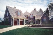 European Style House Plan - 3 Beds 3.5 Baths 3261 Sq/Ft Plan #453-36 