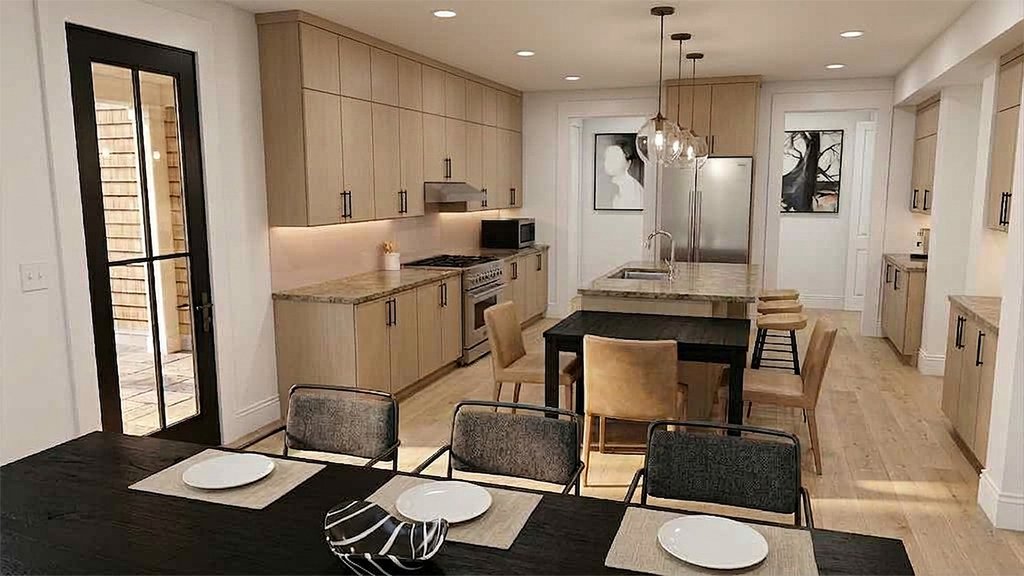 Interior - Kitchen for Farmhouse House Plan #928-410 - 4 bed, 3.5 bath