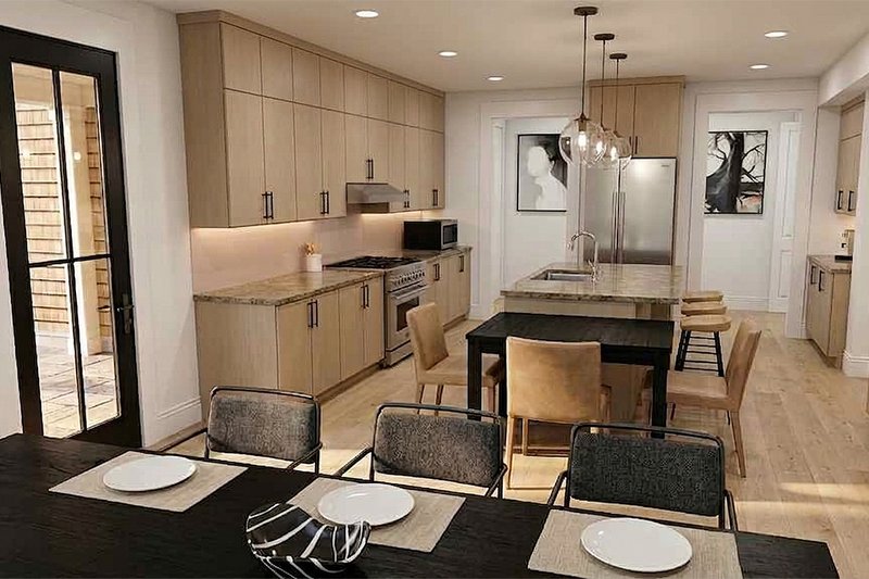 Dream House Plan - Interior - Kitchen for Farmhouse House Plan #928-410 - 4 bed, 3.5 bath