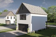 Modern Style House Plan - 1 Beds 1 Baths 896 Sq/Ft Plan #455-676 Exterior 