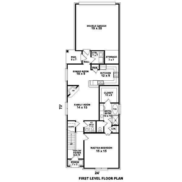 Traditional Floor Plan - Main Floor Plan #81-13610