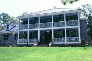 Exterior - Other Elevation for Southern House Plan #137-114 - 3 bed, 3 bath