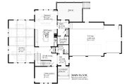 Tudor Style House Plan - 4 Beds 3.5 Baths 3304 Sq/Ft Plan #901-159 