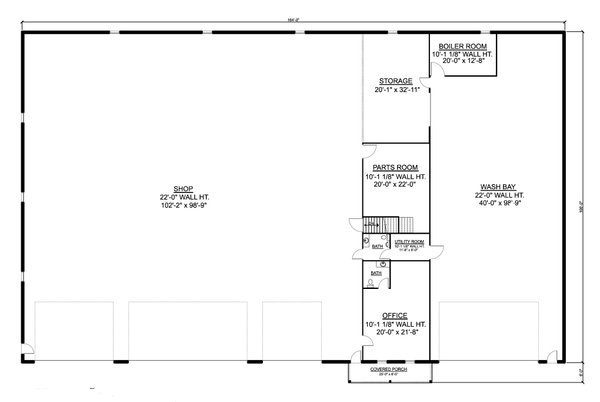 Country Style House Plan - 0 Beds 0.5 Baths 1378 Sq/Ft Plan #1064-157 ...