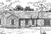 Ranch Style House Plan - 3 Beds 2 Baths 1208 Sq/Ft Plan #30-120 