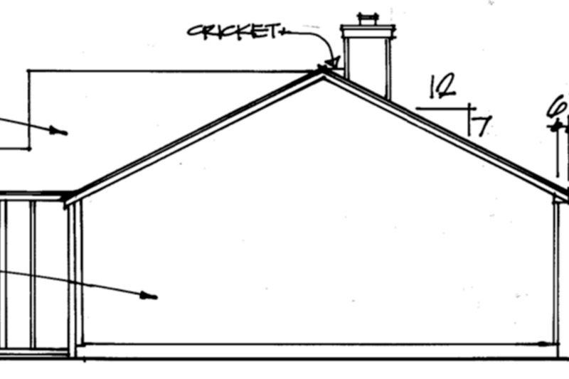 Home Plan - Exterior - Other Elevation 1 for Ranch House Plan #30-231 - 3 bed, 2 bath