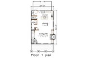 Craftsman Style House Plan - 3 Beds 2.5 Baths 1696 Sq/Ft Plan #79-306 