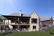 Tudor Style House Plan - 5 Beds 7 Baths 5917 Sq/Ft Plan #1069-37 Exterior 