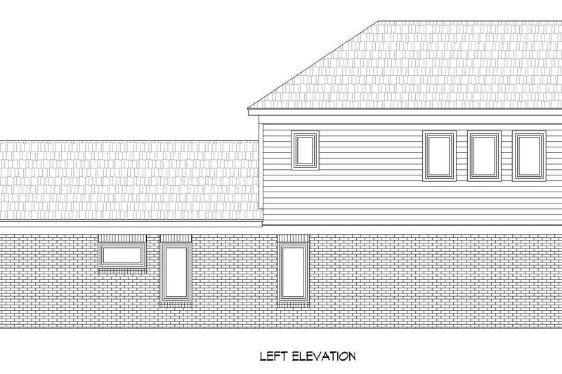 Architectural House Design - Exterior - Other Elevation for Traditional House Plan #932-532 - 3 bed, 2.5 bath