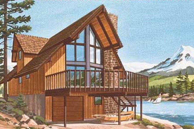 Dream House Plan - Bungalow Exterior - Front Elevation Plan #320-301