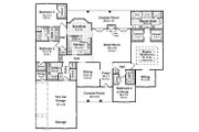 Traditional Style House Plan - 4 Beds 3 Baths 2805 Sq/Ft Plan #21-101 