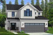 Craftsman Style House Plan - 3 Beds 2.5 Baths 2126 Sq/Ft Plan #1057-43 