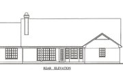 Traditional Style House Plan - 3 Beds 2 Baths 1582 Sq/Ft Plan #42-294 