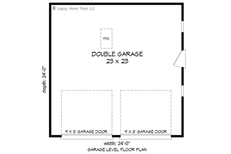 Dream House Plan - Floor Plan - Main Floor for Country House Plan #932-103, 0 bath