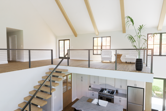 Interior - Other 3 for Barndominium House Plan #1116-15 - 4 bed, 3.5 bath