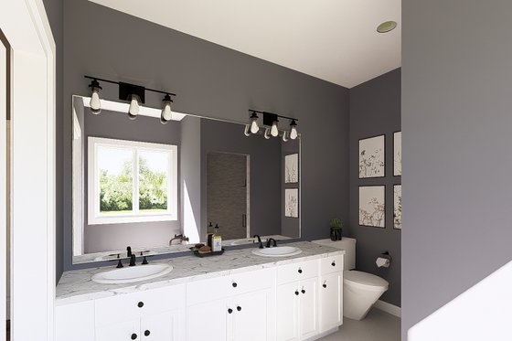 Interior - Master Bathroom 1 for Contemporary House Plan #1064-459 - 2 bed, 2 bath