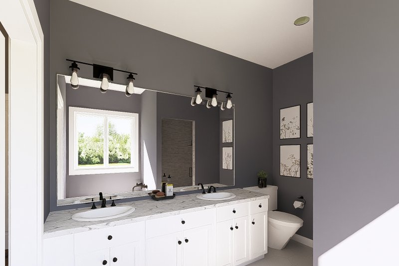 House Design - Interior - Master Bathroom 1 for Contemporary House Plan #1064-459 - 2 bed, 2 bath