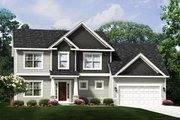 Traditional Style House Plan - 3 Beds 2.5 Baths 2100 Sq/Ft Plan #1010-240 