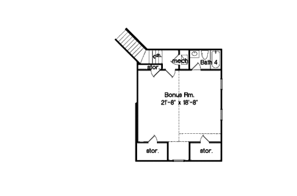 European Floor Plan - Other Floor Plan #135-177