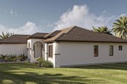 Mediterranean Style House Plan - 2 Beds 2 Baths 2029 Sq/Ft Plan #455-389 