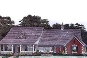 Country Style House Plan - 3 Beds 2.5 Baths 2006 Sq/Ft Plan #310-796 