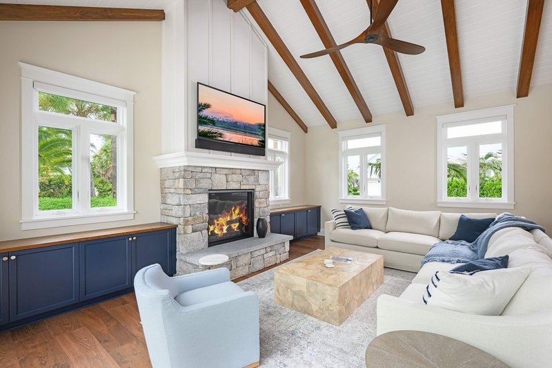 Architectural House Design - Interior - Family Room 2 for Traditional House Plan #938-149 - 4 bed, 4 bath