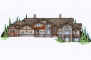 Bungalow Style House Plan - 5 Beds 6.5 Baths 4222 Sq/Ft Plan #5-422 