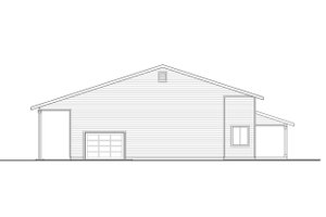 Exterior - Other Elevation for Traditional House Plan #124-659 - 1 bed, 1 bath