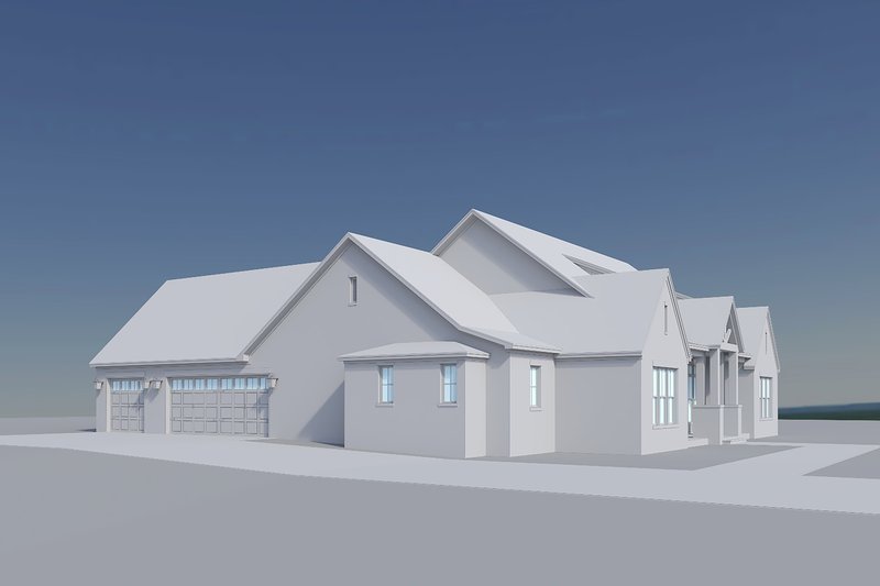 Architectural House Design - Exterior - Other Elevation for Farmhouse House Plan #430-438 - 3 bed, 3.5 bath