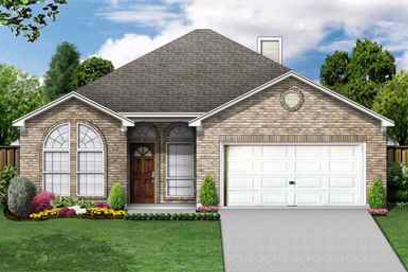 Home Plan - Traditional Exterior - Front Elevation Plan #84-115