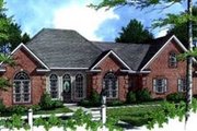 European Style House Plan - 3 Beds 2 Baths 2024 Sq/Ft Plan #21-119 