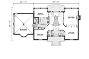 European Style House Plan - 4 Beds 2.5 Baths 3312 Sq/Ft Plan #138-241 