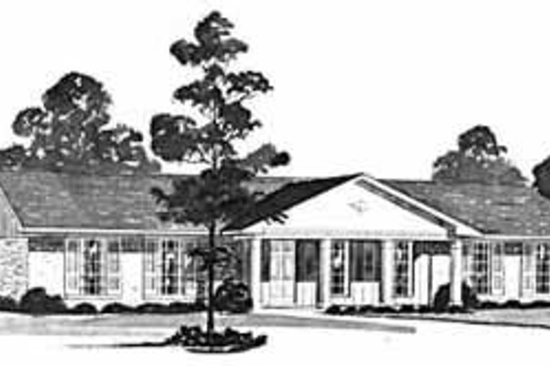 Home Plan - Ranch Exterior - Front Elevation Plan #36-360