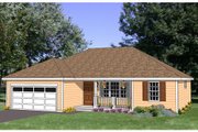 Ranch Style House Plan - 3 Beds 2 Baths 1296 Sq/Ft Plan #116-252 