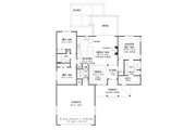 Cottage Style House Plan - 3 Beds 2 Baths 1398 Sq/Ft Plan #929-1201 Floor 