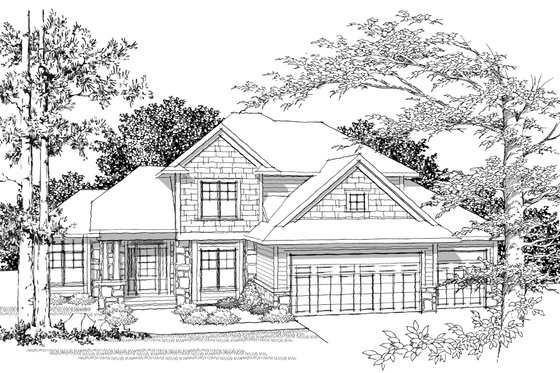 Photo for Ranch House Plan #70-1033 - 4 bed, 3 bath