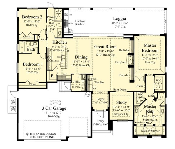 House Design - Modern Floor Plan - Main Floor Plan #930-528
