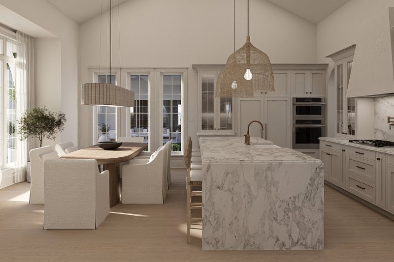 House Blueprint - Interior - Other 1 for Beach House Plan #455-760 - 3 bed, 2.5 bath