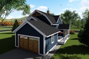 Farmhouse Style House Plan - 3 Beds 3 Baths 2025 Sq/Ft Plan #70-1419 