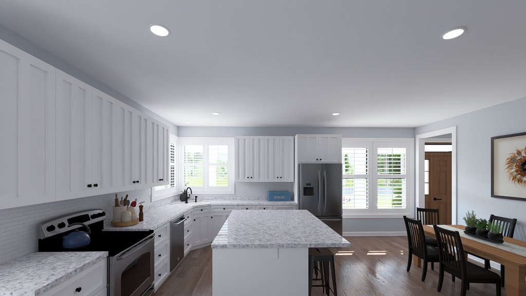 Interior - Kitchen 1 for Farmhouse House Plan #1060-492 - 3 bed, 3 bath