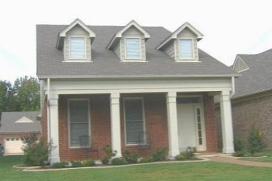 Exterior - Front Elevation for Traditional House Plan #81-13615 - 3 bed, 2.5 bath