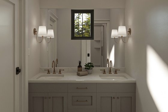 Interior - Master Bathroom for Farmhouse House Plan #455-679 - 5 bed, 2.5 bath