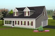 Country Style House Plan - 0 Beds 0 Baths 2525 Sq/Ft Plan #75-202 