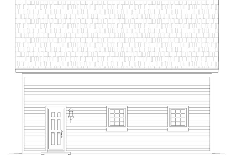 Home Plan - Exterior - Other Elevation 1 for Country House Plan #932-601, 0 bath