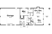 Barndominium Style House Plan - 3 Beds 2.5 Baths 2079 Sq/Ft Plan #455-260 